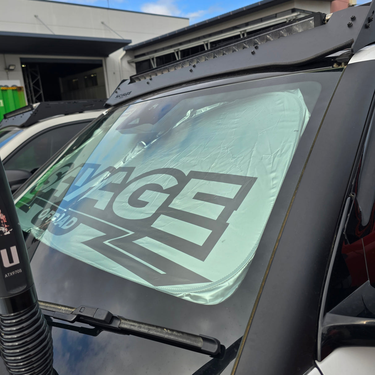 SAVAGE SUN SHADE VISOR BYD SHARK 6