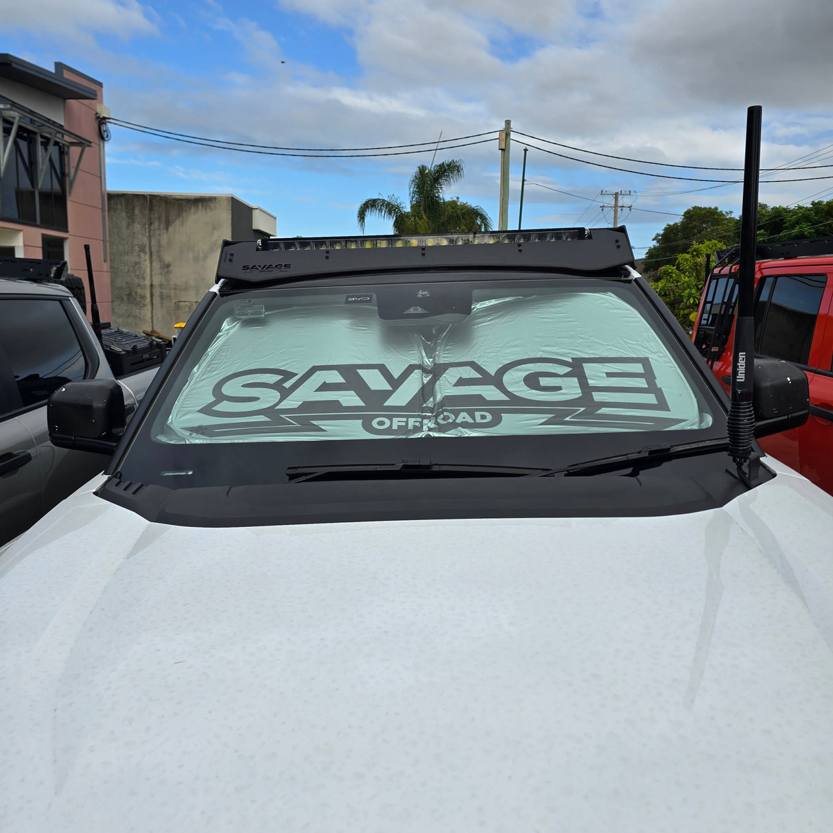 SAVAGE SUN SHADE VISOR BYD SHARK 6