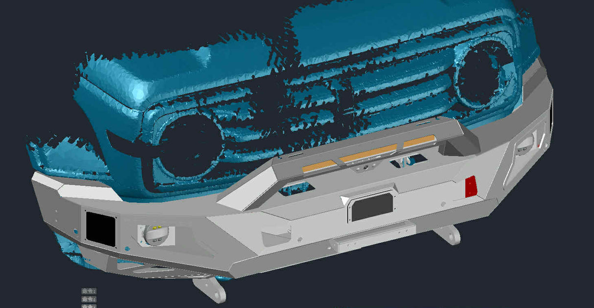 TANK 300 ARMOUR (HOOPLESS) BULLBAR FOR ALL MODELS