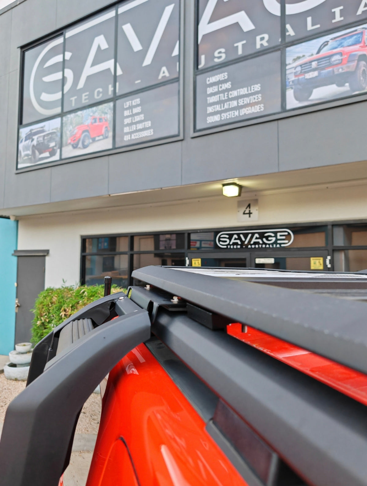 Savage Tech Rack TANK 300 PLATFORM RACK (FULL LENGTH WITH REMOVABLE SUNROOF RAIL ...