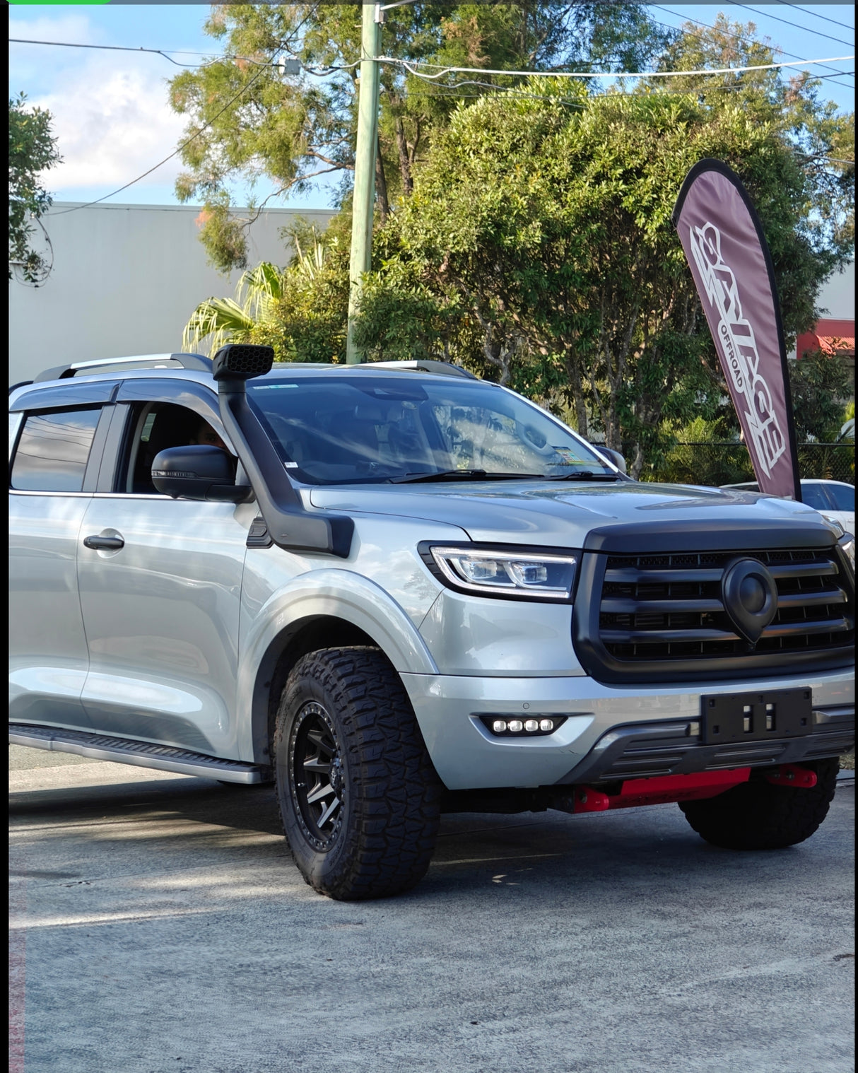 GWM CANNON PREMIUM FORWARD FACING RAM STYLE SNORKEL