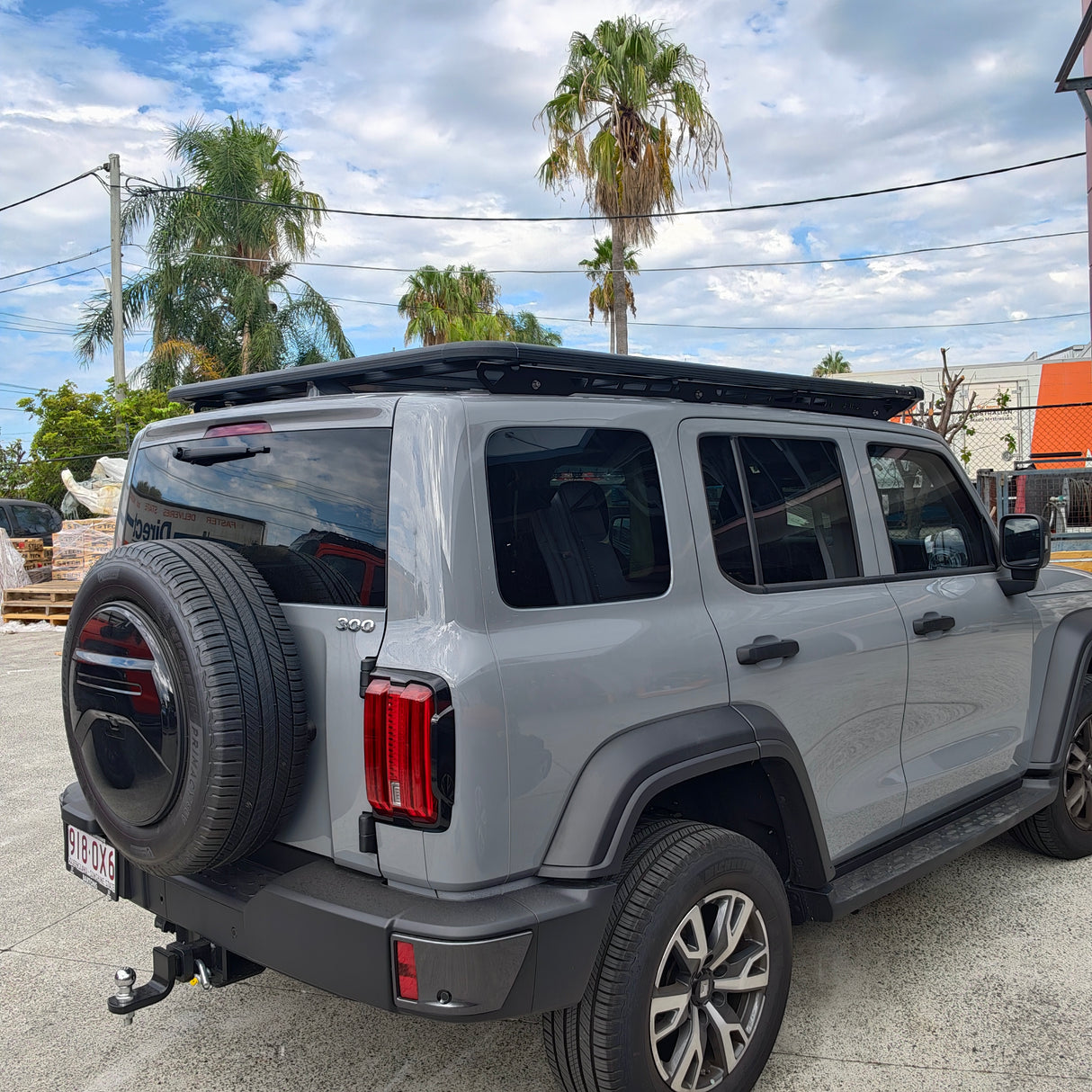 TANK 300 SAVAGE FULL LENGTH PLATFORM (WITH LED 32" LIGHTBAR)