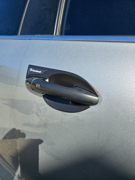 GWM CANNON DOOR HANDLES Scuff BLACKOUT