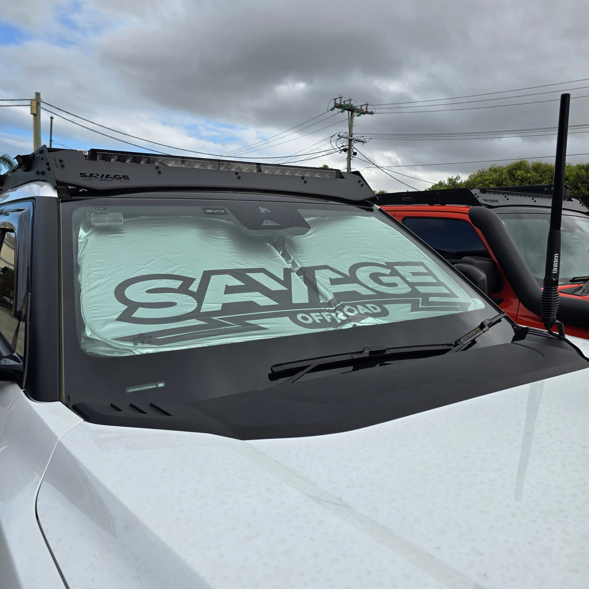 SAVAGE SUN SHADE VISOR BYD SHARK 6
