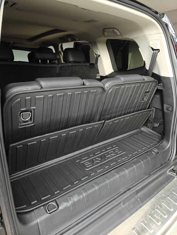 TANK 500 3D MOULDED FLOOR MATS FULL SET (4 rows)