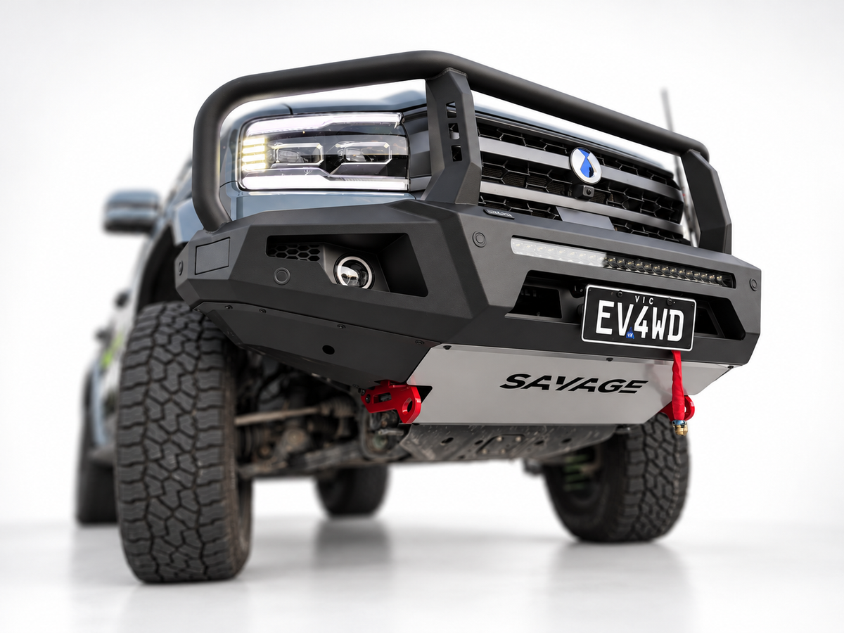 DENZA B5 SAVAGE FORGED RAMPAGE ALUMINIUM (HOOPED) BULL BAR