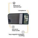 DENZA B5 SAVAGE SHADEPRO REAR DOOR SUNSHADES