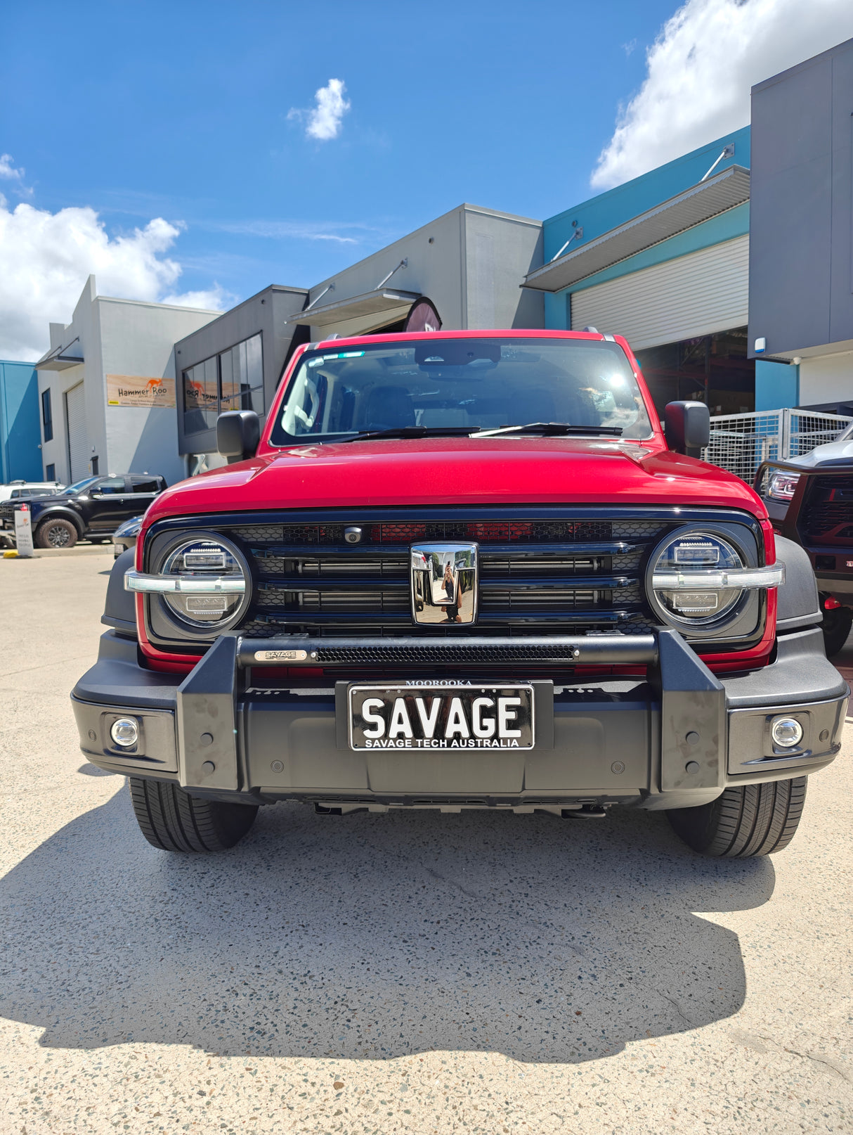 SAVAGE IMPACT NUDGE BAR (OPTIONAL LIGHT BAR AVAILABLE)