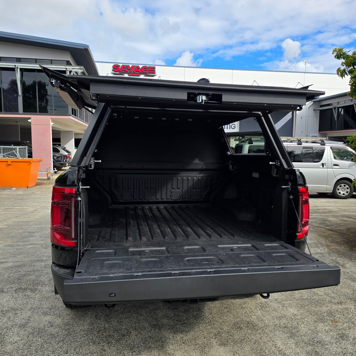 BYD SHARK FLAT PACK ALLOY/ ALUMINIUM CANOPY WITH CENTRAL LOCKING