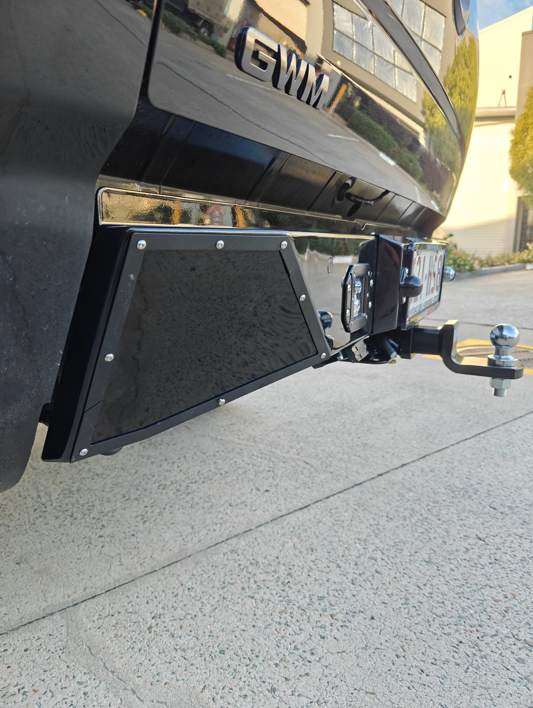 GWM CANNON SAVAGE VERT REAR BAR WITH TOWBAR Savage Tech Australia