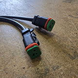 2-PIN DEUTSCH SPLITTER FOR SPOTLIGHS & WORKLIGHTS Y ADAPTOR