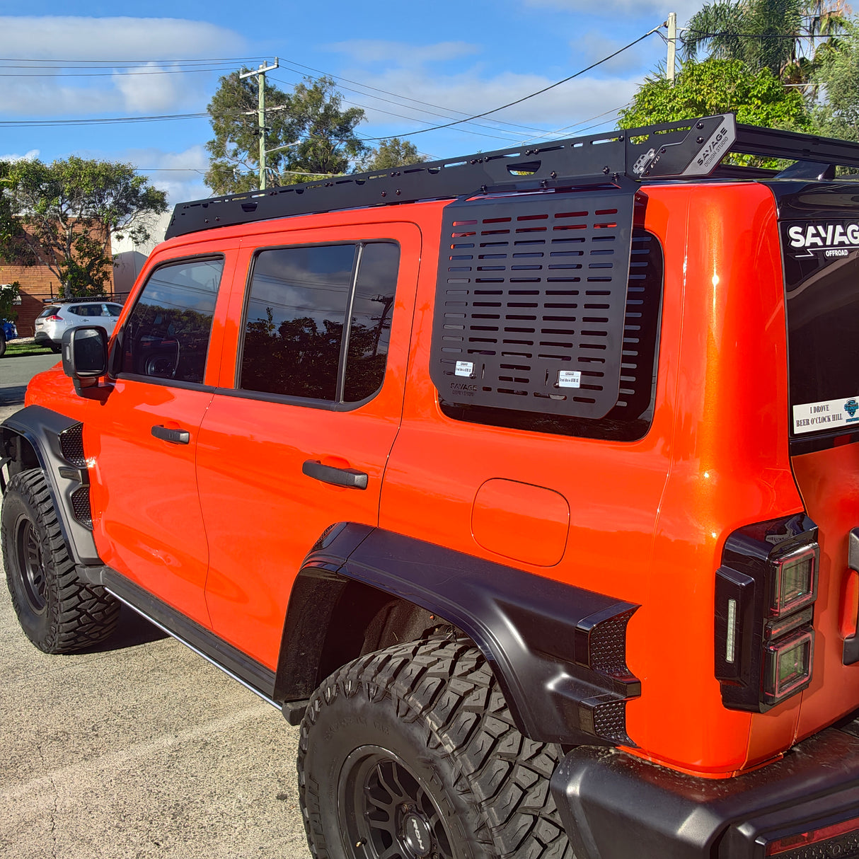 TANK 300 PHANTOM PLATFORM PACKAGE LADDER AND ACC PANEL INCLUDED