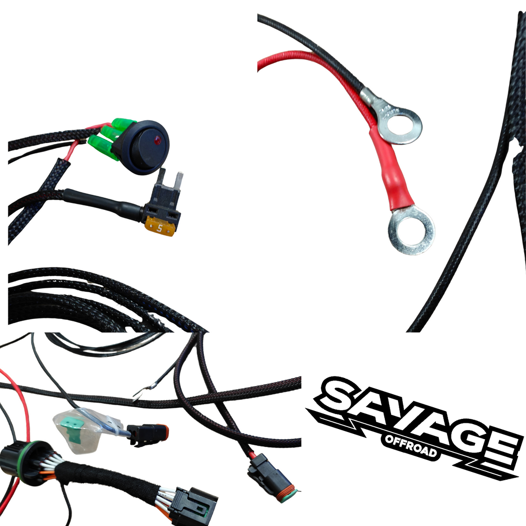 GWM CANNON SAVAGE HIGH BEAM TRIGGER HARNESS AND PIGGY-BACK