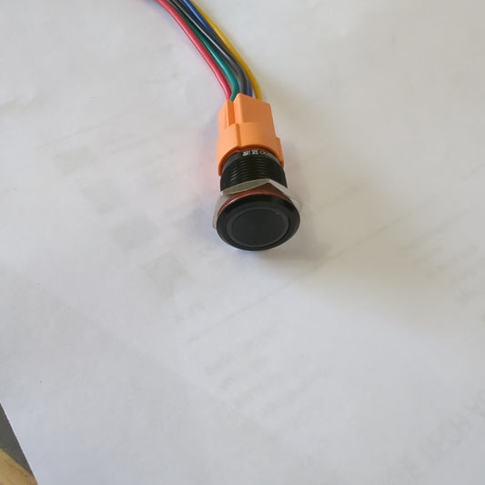 UNIVERSAL LED PUSH SWITCH BLUE