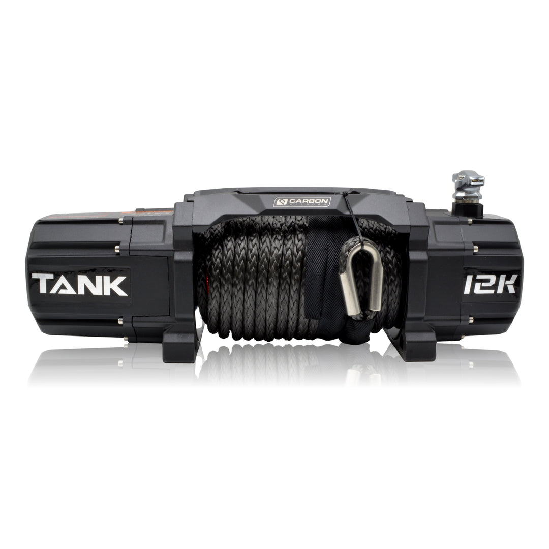 Carbon Tank 12000lb 4x4 Winch Kit IP68 12V - CW-TK12 6