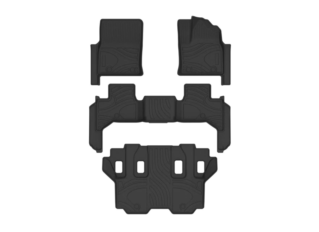 TOYOTA LANDCRUISER LC300 3D MOULDED FLOOR MATS FOR LAND CRUISER