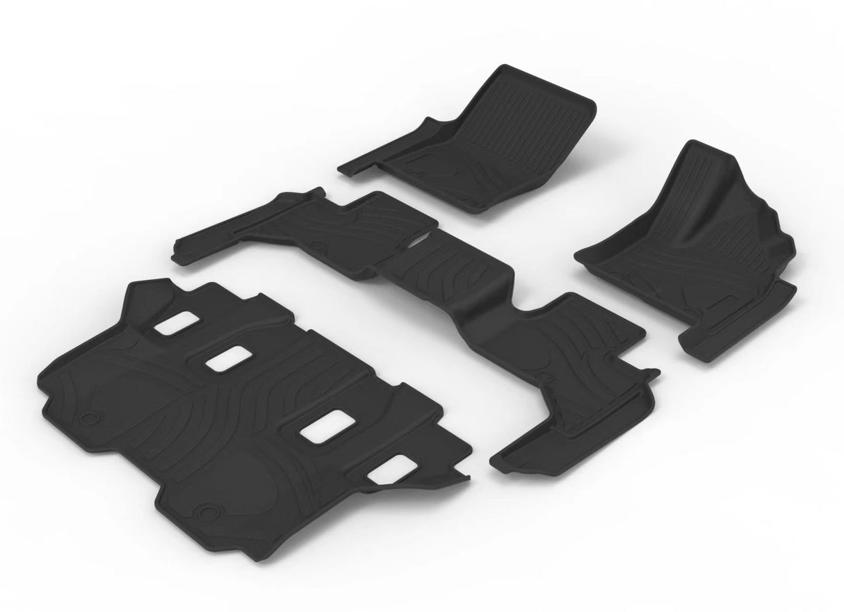 TOYOTA LANDCRUISER LC300 3D MOULDED FLOOR MATS FOR LAND CRUISER