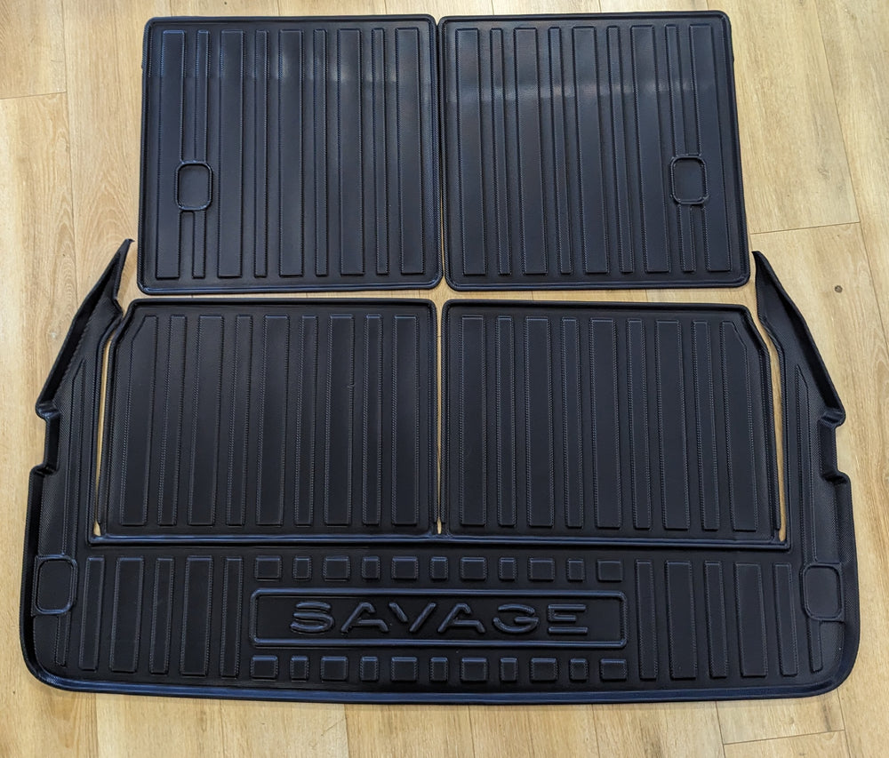 TOYOTA LANDCRUISER LC300 3D MOULDED BOOT MAT 7 SEATER