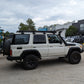 TOYOTA LAND CRUISER LC76 ROOF PLATFORM WITH INTEGRATED LIGHT BAR