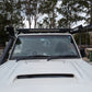 TOYOTA LAND CRUISER LC76 ROOF PLATFORM WITH INTEGRATED LIGHT BAR