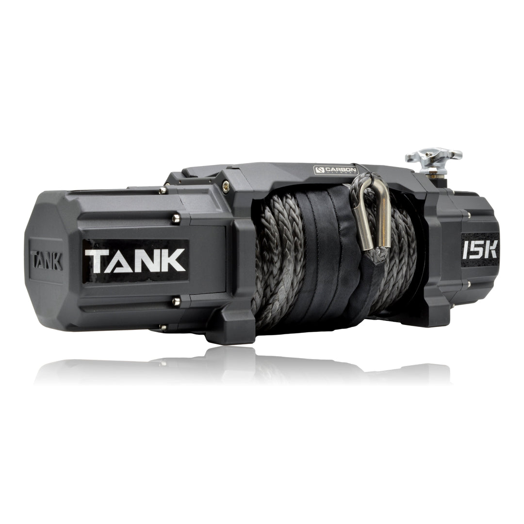 Carbon Tank 15000lb Large 4x4 Winch Kit IP68 12V - CW-TK15 9