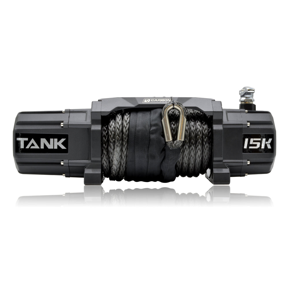 Carbon Tank 15000lb Large 4x4 Winch Kit IP68 12V - CW-TK15 2
