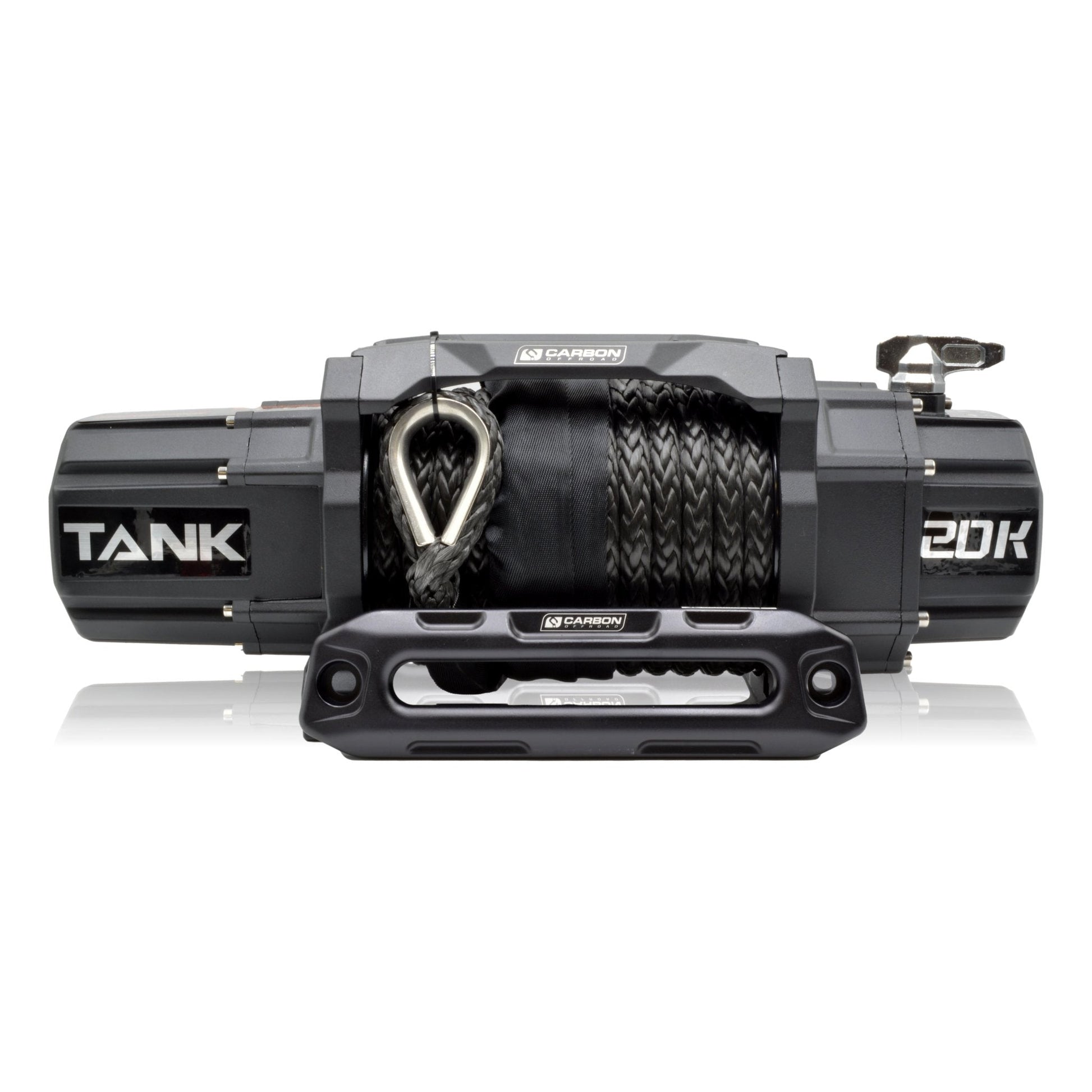 Carbon Tank 20000lb Truck Winch Kit IP68 12V - CW-TK20 1