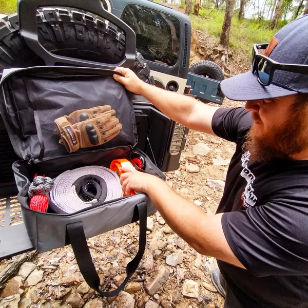 Carbon Scout Pro 15K Winch and Recovery Kit Combo - CW-XD15-COMBO6 21