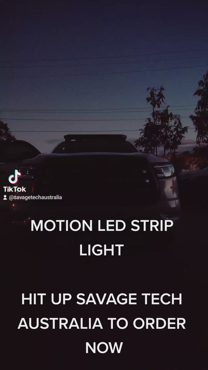 Motion led strip light universal